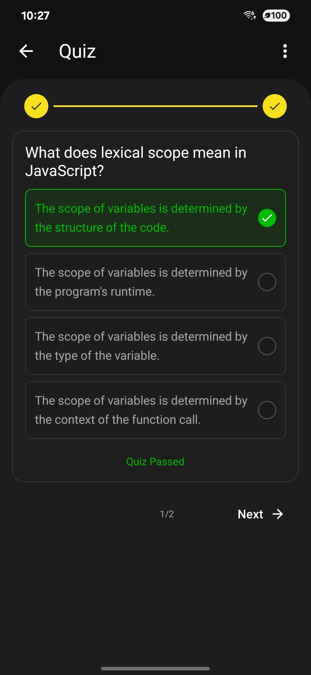 IT Flashcards App Screenshot 4
